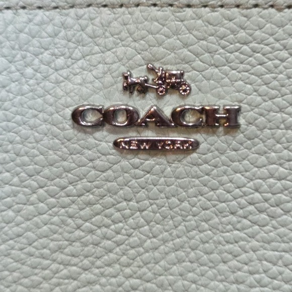 Vintage Coach Change Purse Teal small Zippered L1581 65566 - Picture 9 of 9